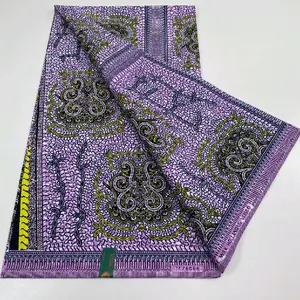 Authentic African Print 100%Cotton 6yards