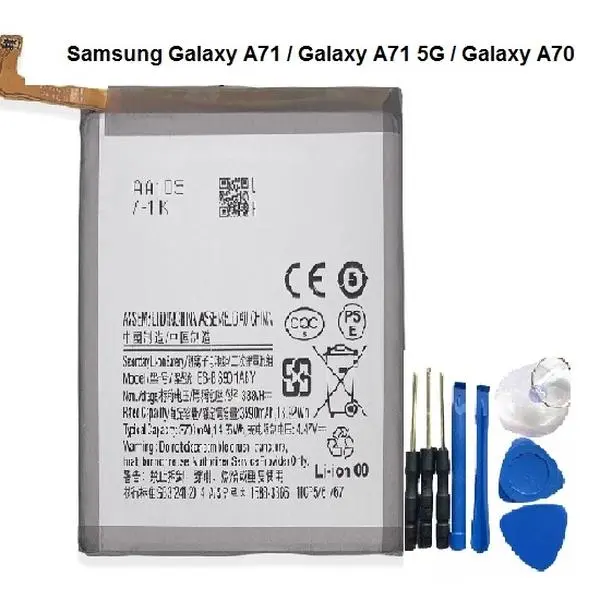 Battery for Samsung Galaxy A71 Battery / Samsung Galaxy A71 5G / Samsung Galaxy A70 Battery with screwdriver tools