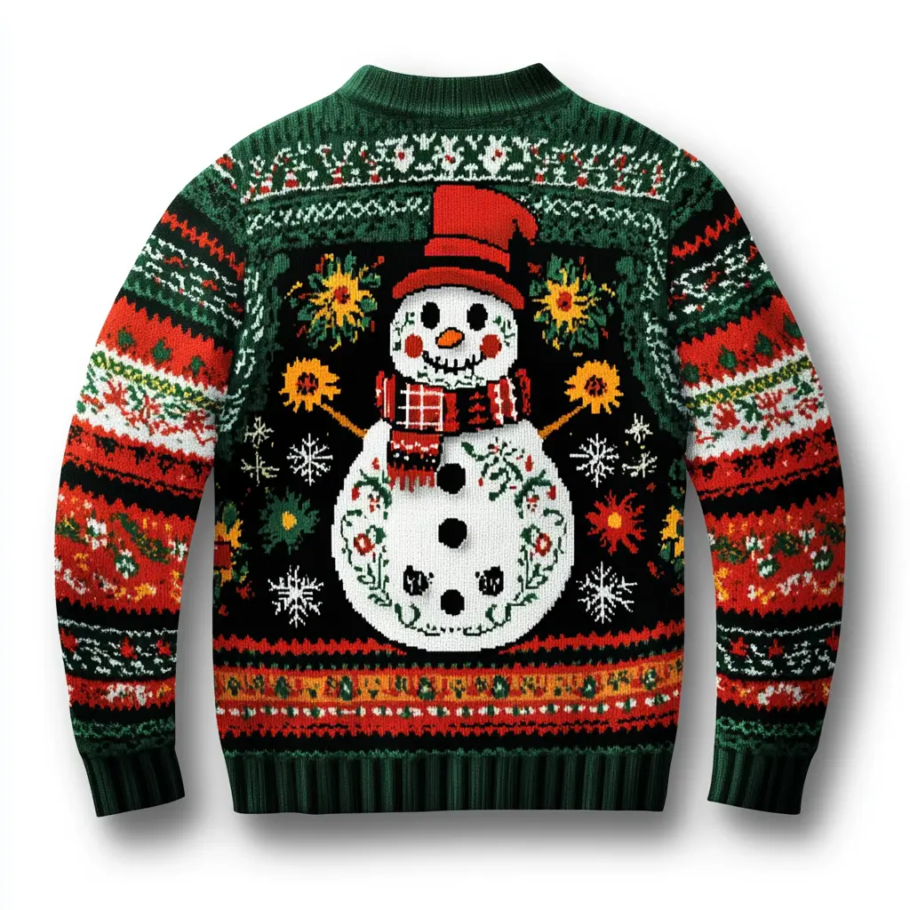 Get Festive with Our Funny Ugly Christmas Sweater - Perfect for Holiday Parties & Family Gatherings! Fun Themed Gift for Men, Women, & Kids.