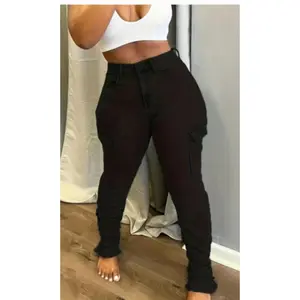 Stacked Cargo Jeans