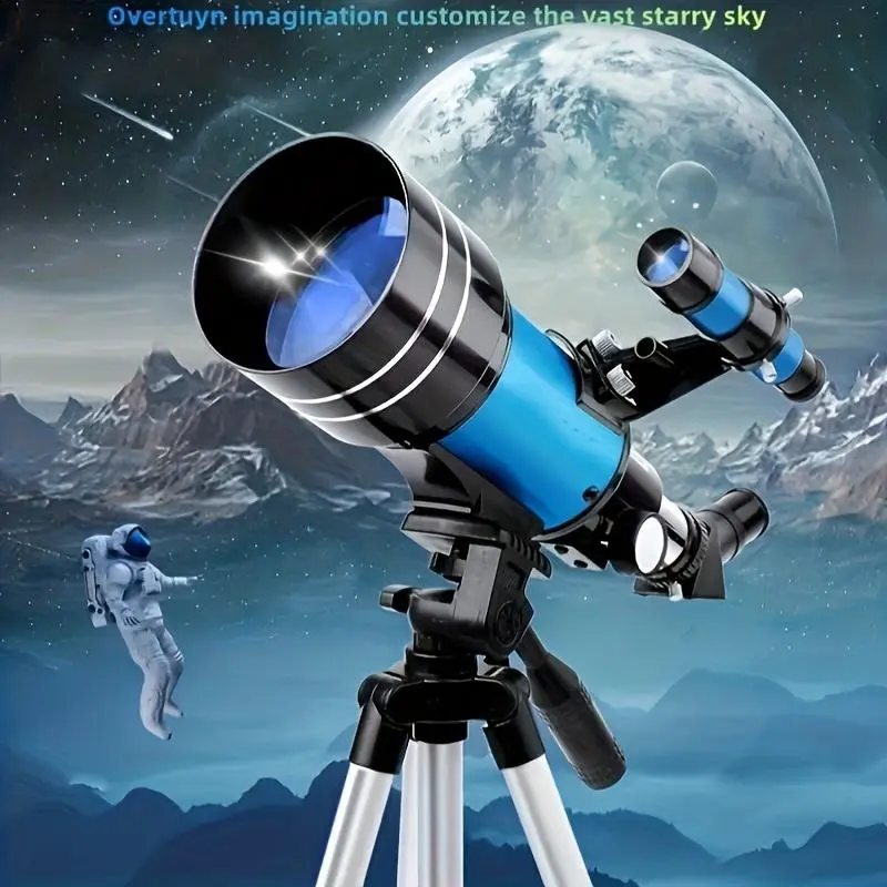 30070mm Astronomical Telescope, Portable Travel Telescope with Tripod, Professional Astronomical Telescope for Starry Sky & Nature Observation