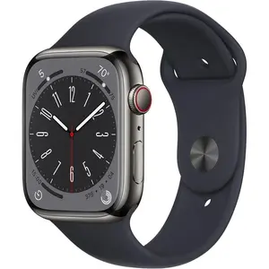 Refurbished Apple Watch Series 8 Stainless Steel (GPS + Cellular) Acceptable Condition with 1 Year Warranty