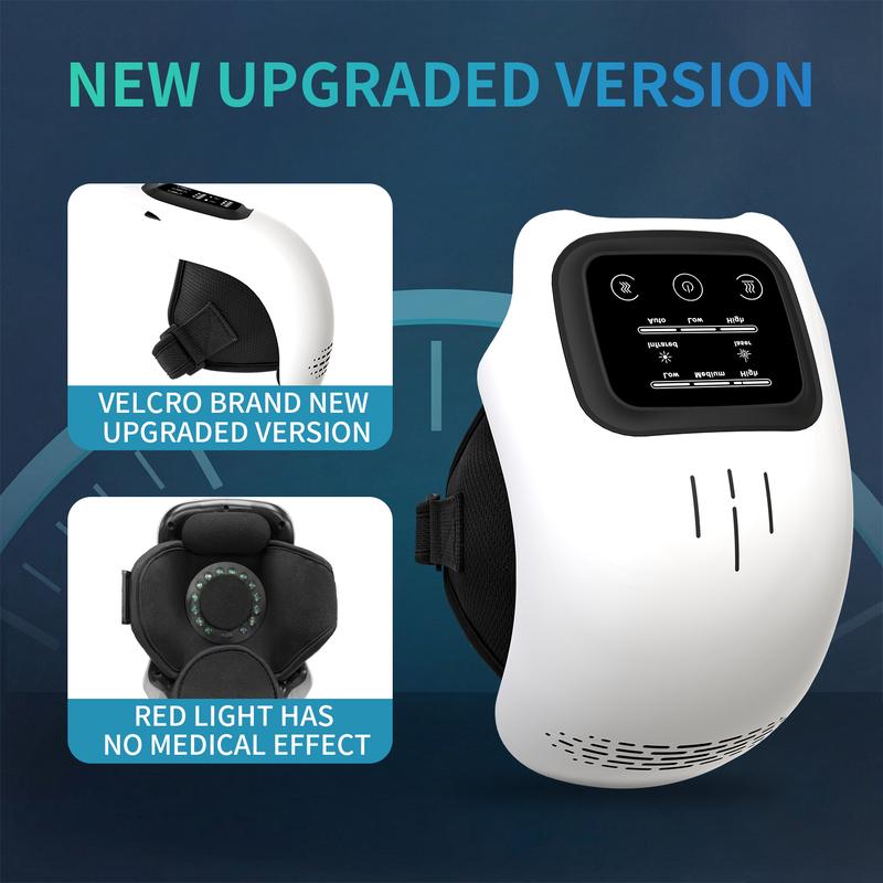 1 Piece Portable Comfort Electric Knee Massager Rechargeable Knee Massage Machine, Personal Care Appliances Gifts for Black Friday Gifts and Christmas