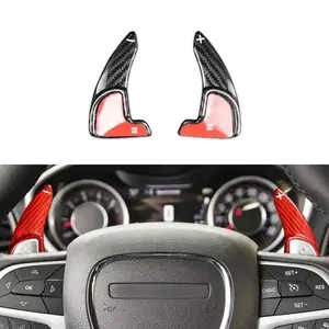 Carbon Fiber Paddle Shifter Extensions for Dodge Charger Challenger | Chrysler 300 | Jeep