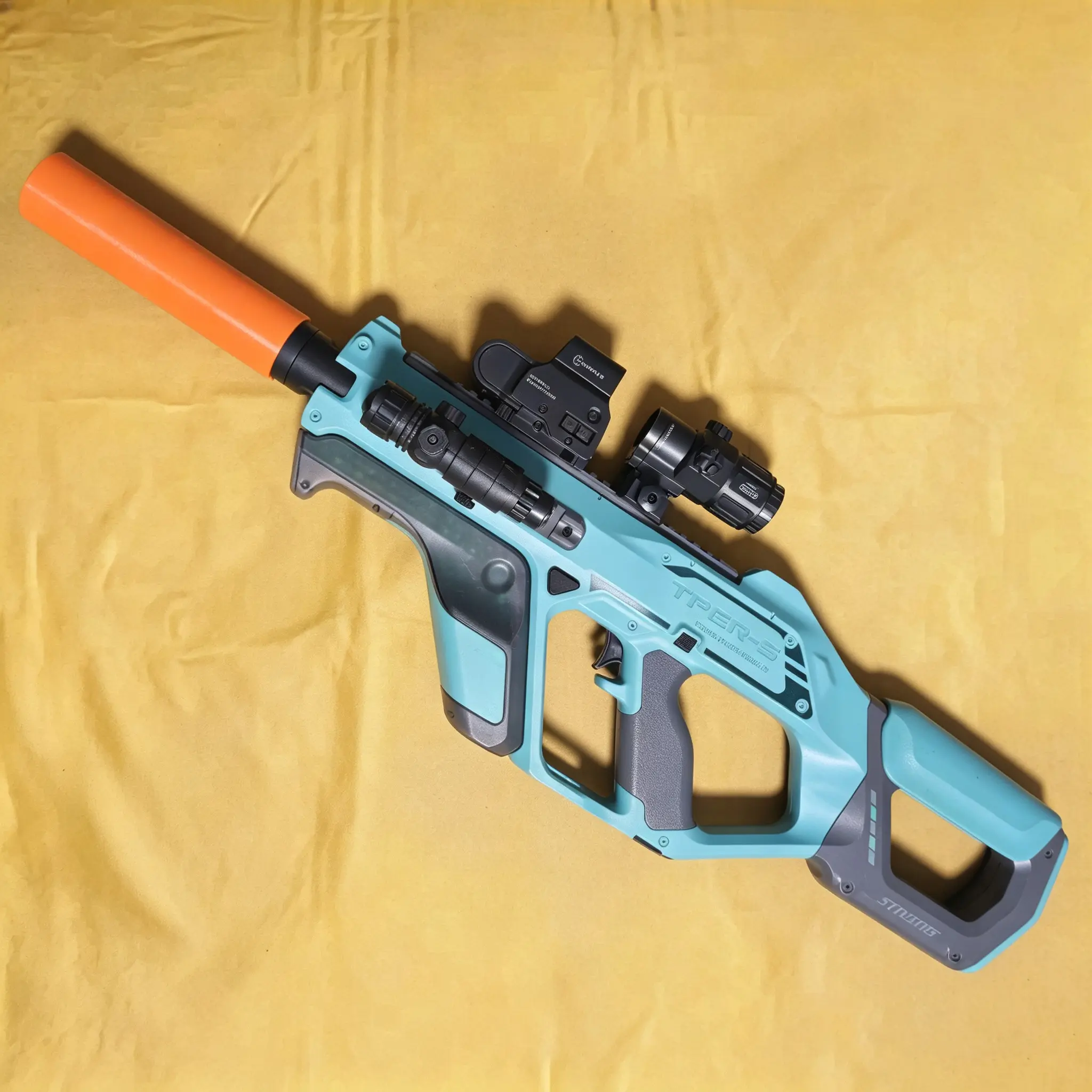 SXF1000 Outdoor Projectile Toy Gun | Non-removable Integrated Safety Orange Tip | Non-realistic Shape | Meets US Toy Safety Standards