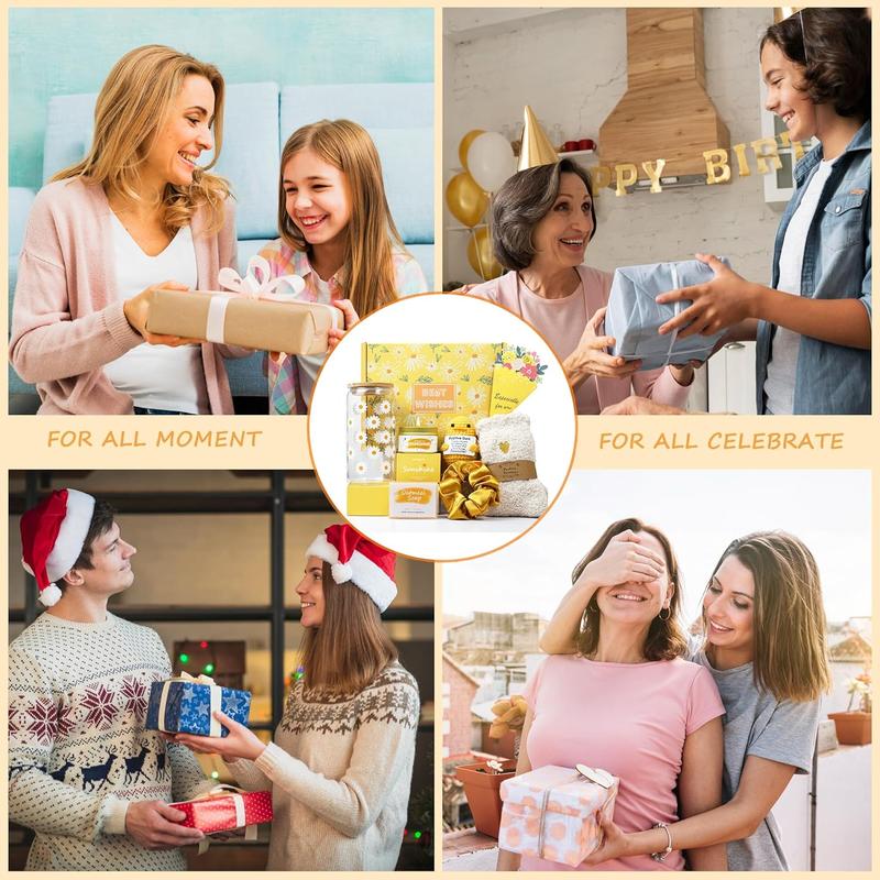 Gift Baskets for Women Unique Birthday & Inspirational Gift Sets, Best Friend Gifts, Christmas Presents for Her, Teen Girls, Sisters & Friends, Thoughtful Surprise Box to Brighten Her Day