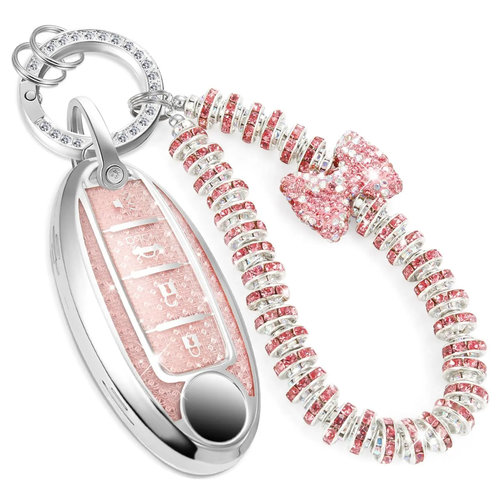 Zirconia Wristlet /Pink