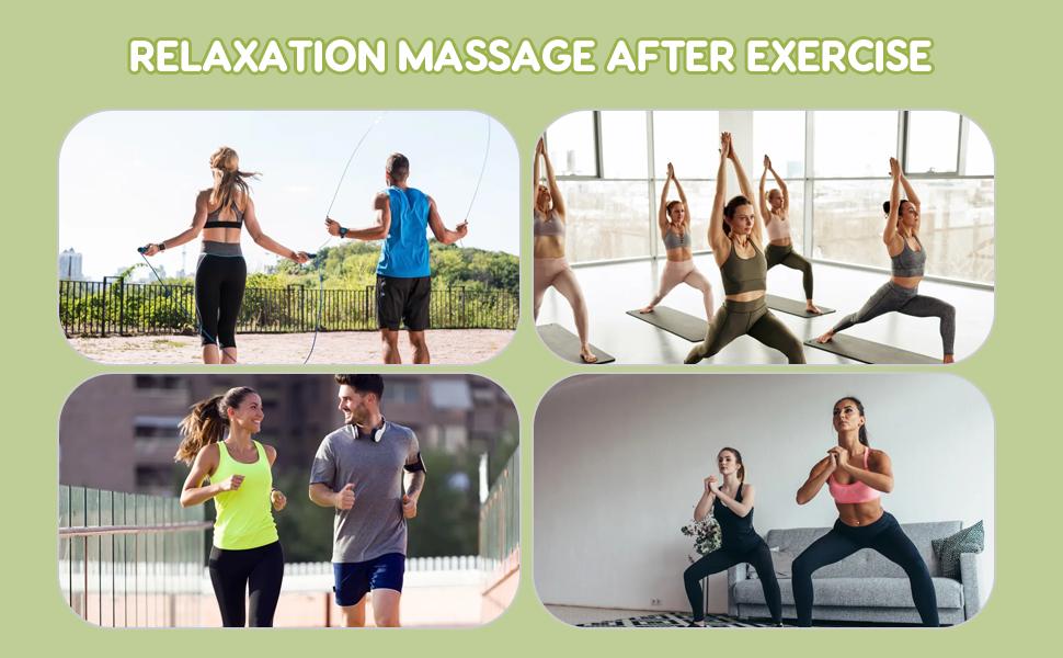 9-Roller Deep Tissue Leg Massager: For Calves, Thighs, Neck & Full Body Relaxation