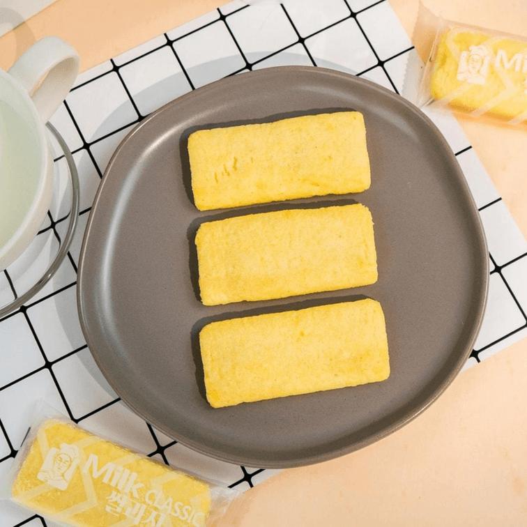 2Packs ORBIT/ TRENZY GAHM  Korean Milk Flavor Rice Crackers 8.53oz Each- Popular Korean Snack, Creamy & Delicious! 【Randomly shipped in new or old packaging】