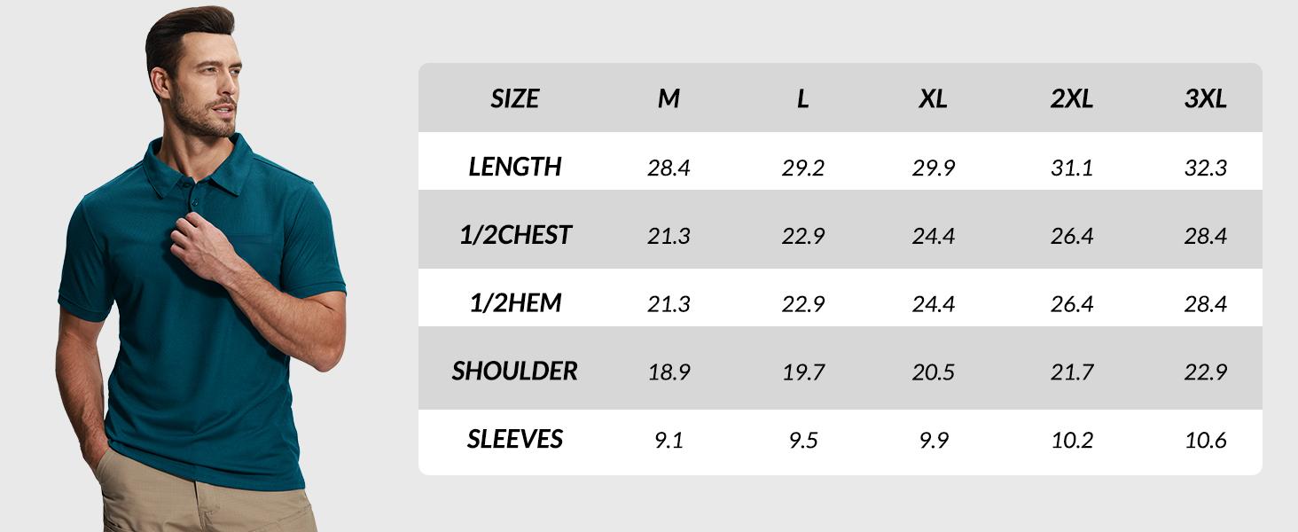 ZITY Men’s Tactical Polo 3-Pack – Quick-Dry Short Sleeve Shirts with Pocket, Outdoor Work & Golf Wear Classic Cotton Sport workout tops