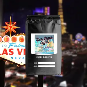 Coffee Sampler Pack: Handcrafted Flavored Coffee, Whole bean, Ground coffee, Las Vegas Coffee, French Vanilla, Hazelnut, Cinnabun
