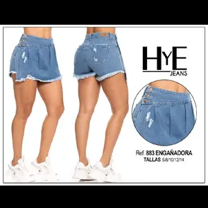 faldas.  colombianas originales  skirt in Colombian charge Ximenas'k Womenswear Short Basic jeansn Cargo Bottoms