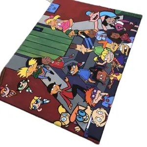 90s acrylic painting , nickelodeon ,cartoon network