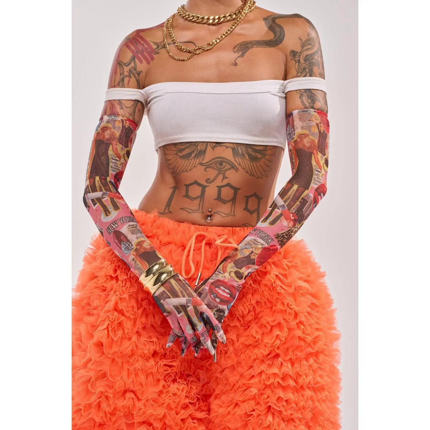 IN THE ZINE MESH GLOVES