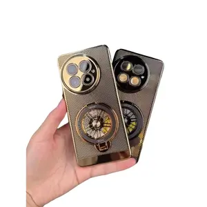 OnePlus 13 Mobile Phone Case OnpPlus13 Decompression Bracket HD Lens Film Electroplating Heat Dissipation Anti-fall Shell Protector Cover Casing Shockproof