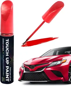 Touch Up Paint Pen for Cars - Automotive Scratch Repair, Erase Car Scratches (Red)