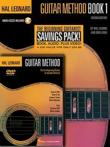 USED-Hal Leonard Guitar Method Beginner's Pack: Book 1 with Online Audio + DVD [With CD and DVD] by Schmid, Will (Paperback)