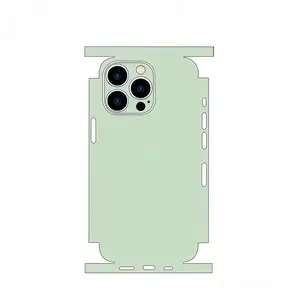 Plain Color Decal Skin for iPhone 13 14 15 16 17Pro Max Back Film Cover Wrap Rear Screen Protector Anti-scratch Durable Sticker