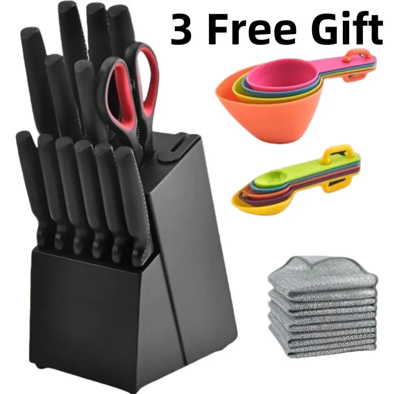 13 pcs kitchen knife set