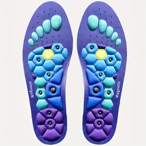 Acupressure Insole, Pressure Massage Insole, Comfortable Support Foot Massage, Men'S And Women'S Flat Foot Insole, Sweat-Absorbing And Breathable, Meridian-Smooth Insole, Men'S And Women'S Comfortable Massage Insole