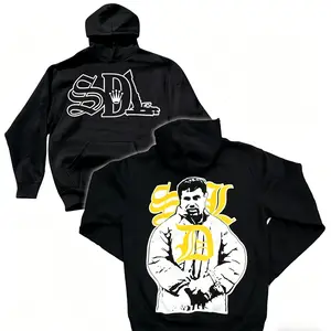 Sdl yellow Color Hoodie – Chicano Streetwear Unisex T-Shirt