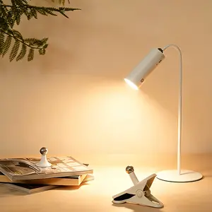 4-in-1 Magnetic LED Light: Desk, Clip, Wall &Flashlight|1200mAh 60H Battery IIdeal