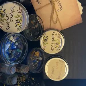 Grieving Bundle spell candles