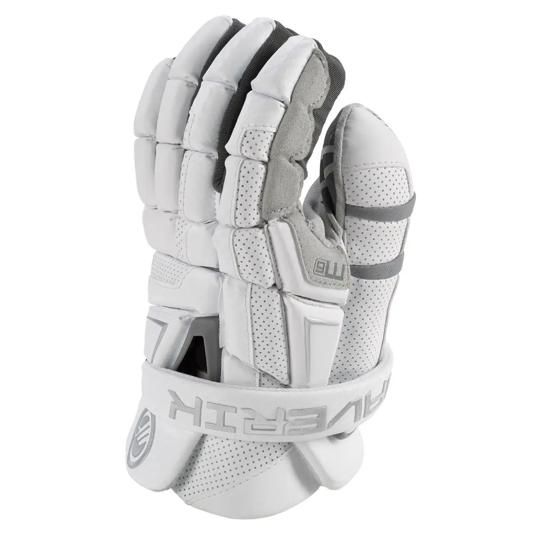M6 Lacrosse Goalie Gloves with Durable CONNEKT PALM, Adjustable Cuff, and Flowcool Venting for Enhanced Stick Feel, Enhances Stick Feel, 30% Improved Durability