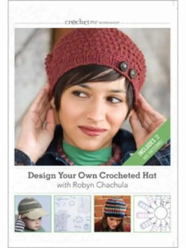 USED Book - Crochet Me Workshop - Design Your Own Crocheted Hat by Chachula, Robyn (Unknown) - english