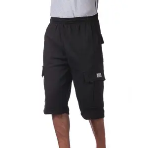 Pro Club Heavyweight Fleece Cargo Shorts - BLACK