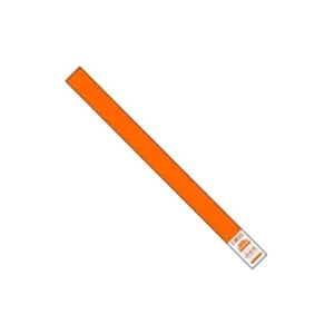 212 MAIN Sequential Event ID Tyvek Wristbands - Sequential IDs, Spunbond Olefin, Tear Resistant, Unisex Fit, 0.75x10 in, Orange, Case of 500