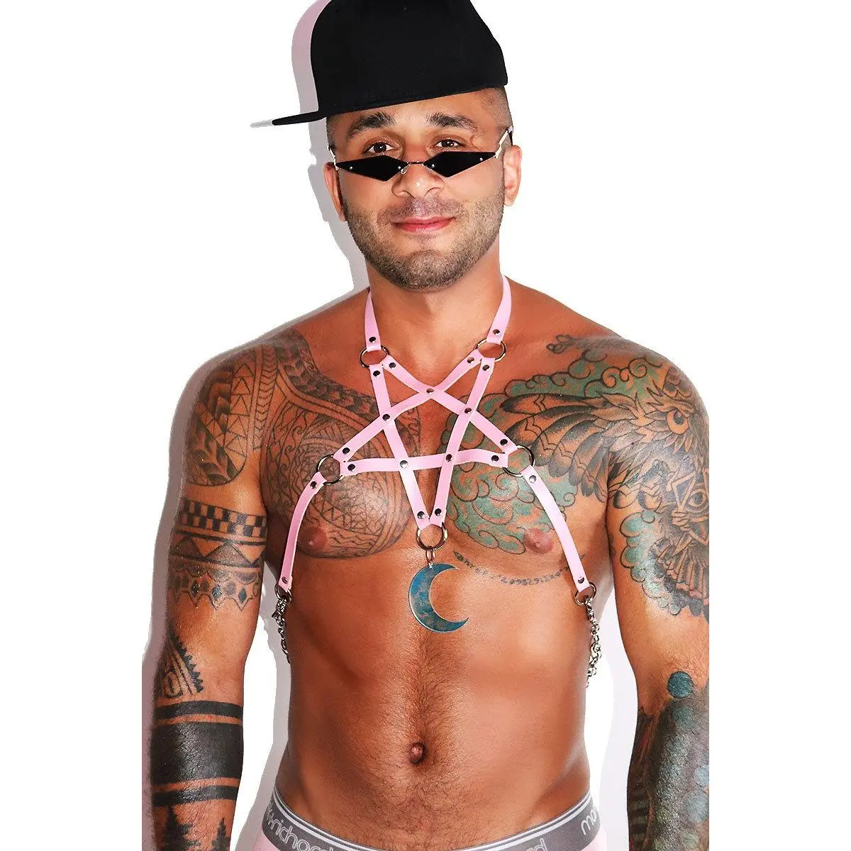 Pentagram Harness- Pink