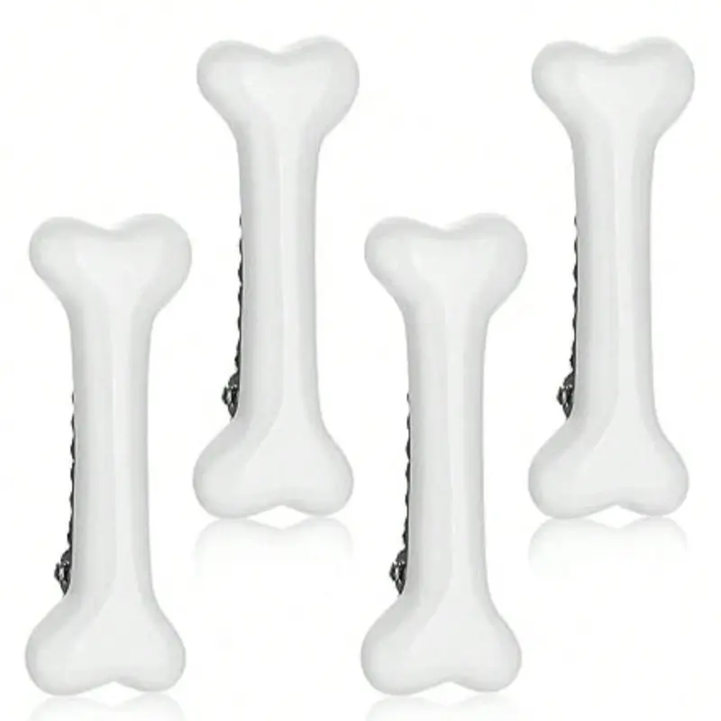 Cute Bone Shaped Hair Clips, Super Cute Clips, 2024 New Style Casual and Versatile Hair Accessories for Women & Girls, Minimalist Headwear Suitable for Thick Hair Hairstyles Ideas Hair Clip Set, Hair Decor, Hairclips