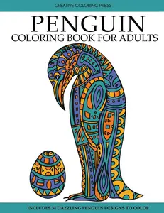 Penguin Coloring Book, Paperback