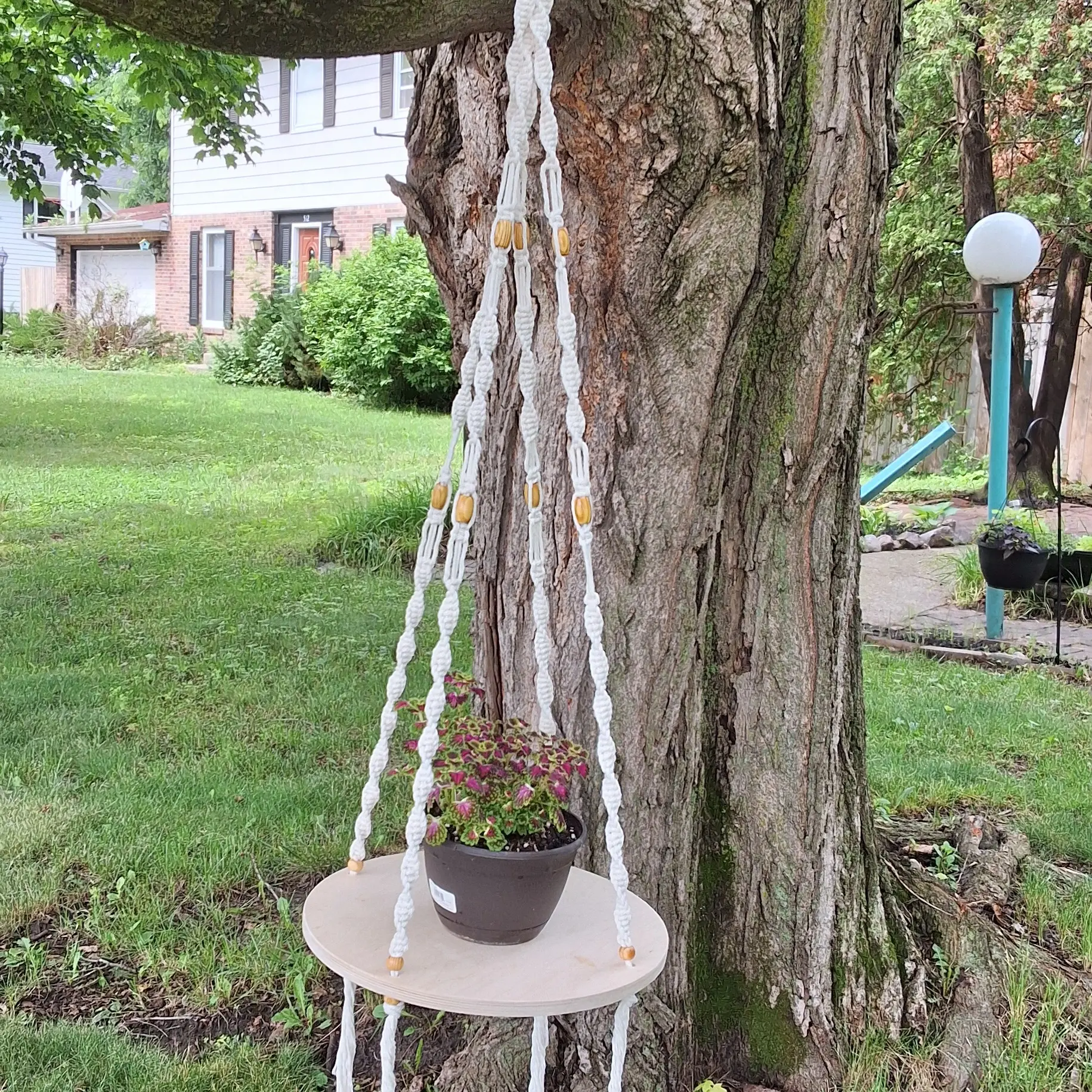 Boho hanging table