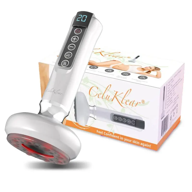 CeluKlear CVT Electric Vacuum Cupping Therapy Massager 3-in-1