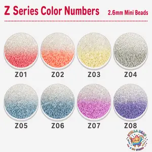 Stella Bead 2.6mm Universe Color Refill Z Series- 4000/10000ct Fuse Beads, Perfect for DIY Craft Projects
