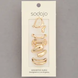Wavy Ring Set
