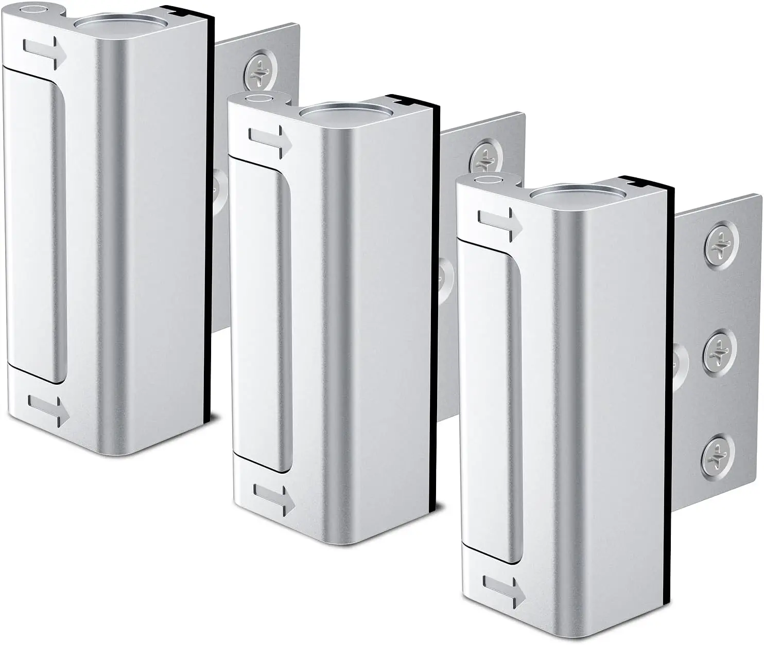 【Buy 1 get 1 free, total of 2】Upgraded Door Lock Home Security Withstands 800 lbs Heavy Duty Door Reinforcement Safety Latch for Inward Swinging,Easy To Install , Childproof Door Reinforcement Lock, Upgrade Night Lock to Defend Your Home Handle Tool