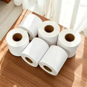 1380 sheets/6 rolls affordable set, 40x30mm white thermal label, shipping packaging label, compatible with most thermal printers, used for storage, name, thank-you label printing/self-adhesive label paper for gift labels/thank-you labels