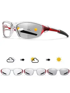 Photochromic Cycling Sunglasses, Outdoor Sports Sunglasses, Running Sunglasses, Universal Sports Eyewear for Outdoor Activities