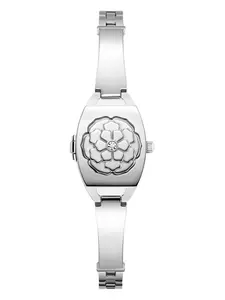 GUESS Female Floral Stainless steel analogue watch