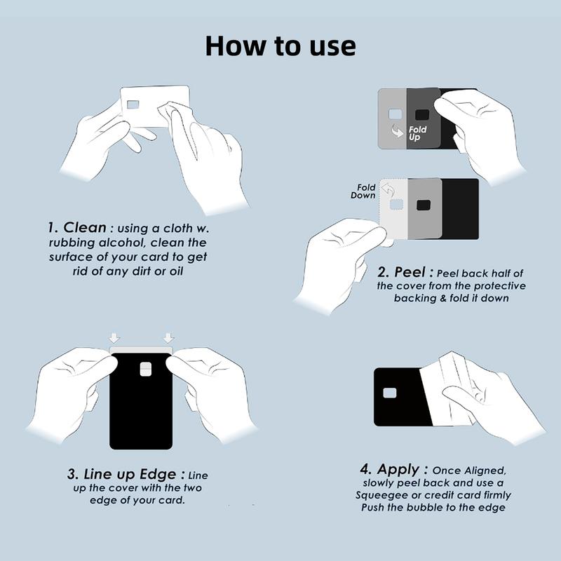 Faith & Patriot Card Sticker Set – Inspirational Credit Card Stickers with Cross & Scripture Designs