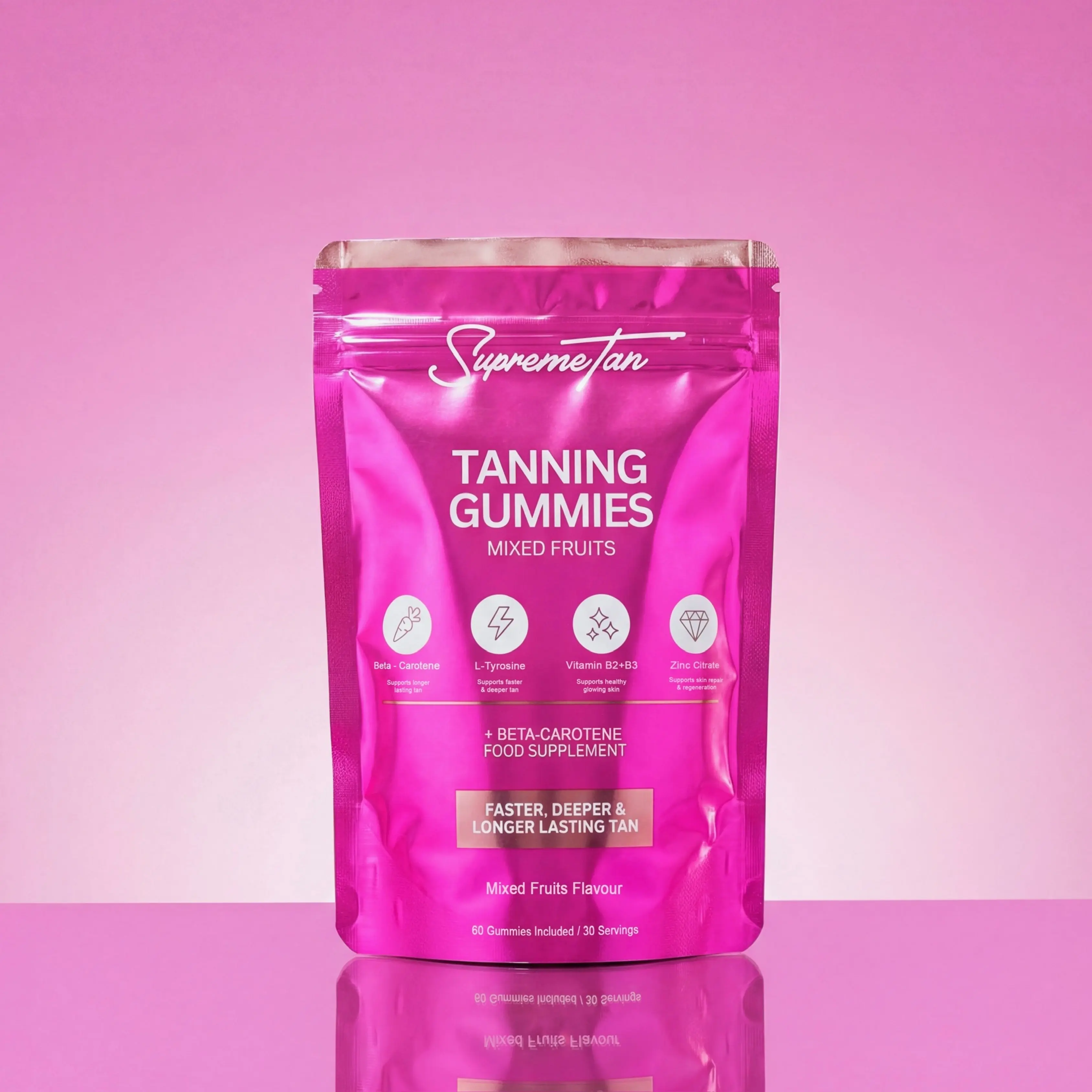 Tanning Gummies - Faster, Darker & Longer Lasting Tan Tanning Gummies - Faster, Darker & Longer Lasting Tan