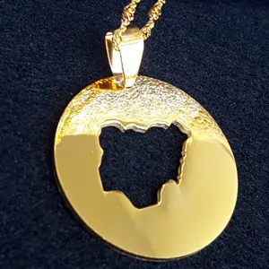 Nigeria Map Necklace, Flag, Men Women, Pendant, Jewelry, Bracelet