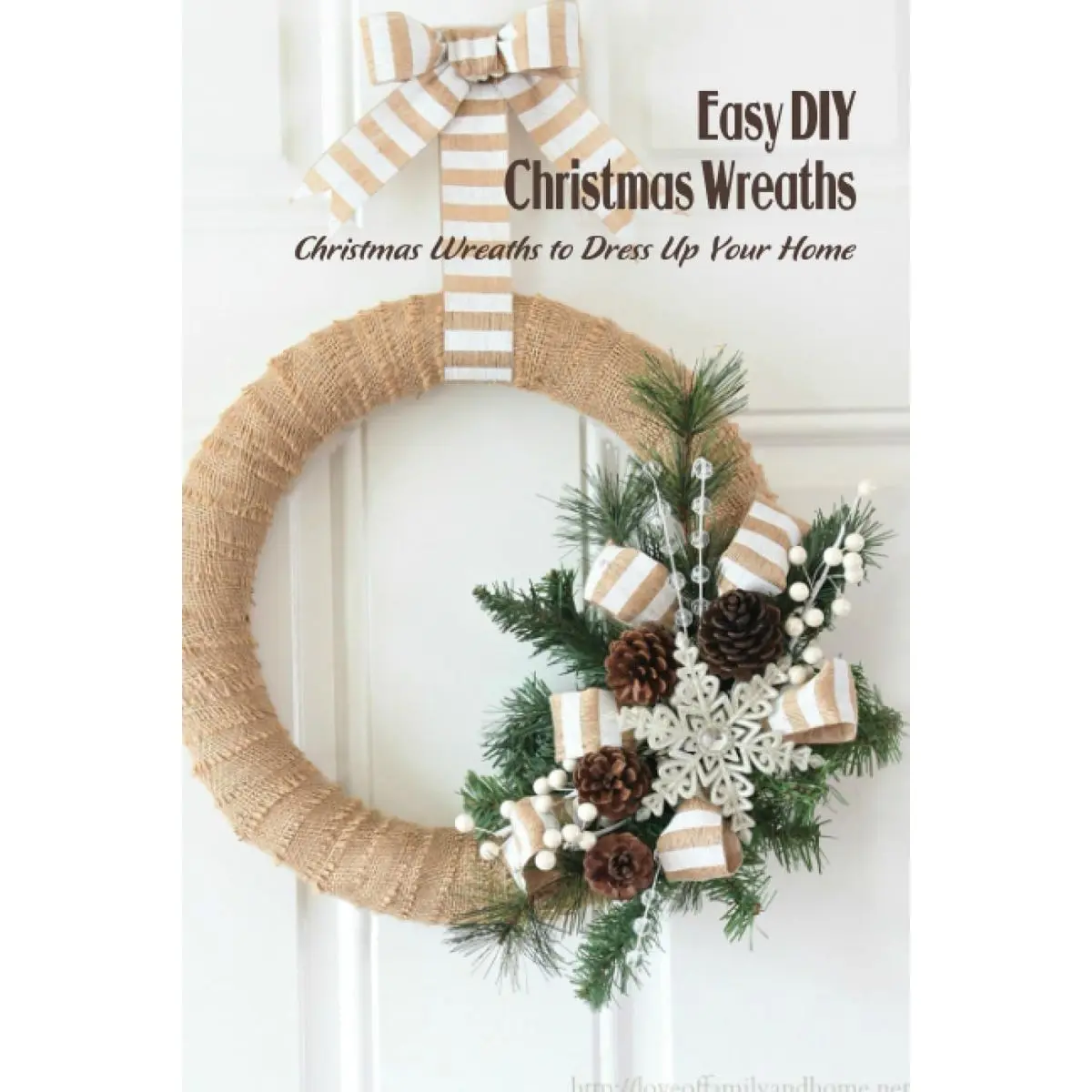 Easy DIY Christmas Wreaths: Christmas Wreaths to Dress Up Your Home: Christmas Wreaths Making Guide Paperback – July 24, 2023