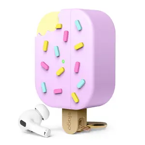 Ice Cream Case for AirPods Pro 2 - Durable Silicone Protection Cover Accessory