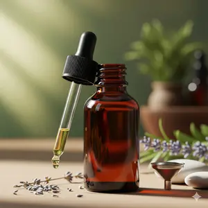 DIY Essential Oil for Aromatherapy - Natural Liquid with Dropper for Relaxation and Aromatic Scents Fitness Solution Healthcare Wellness