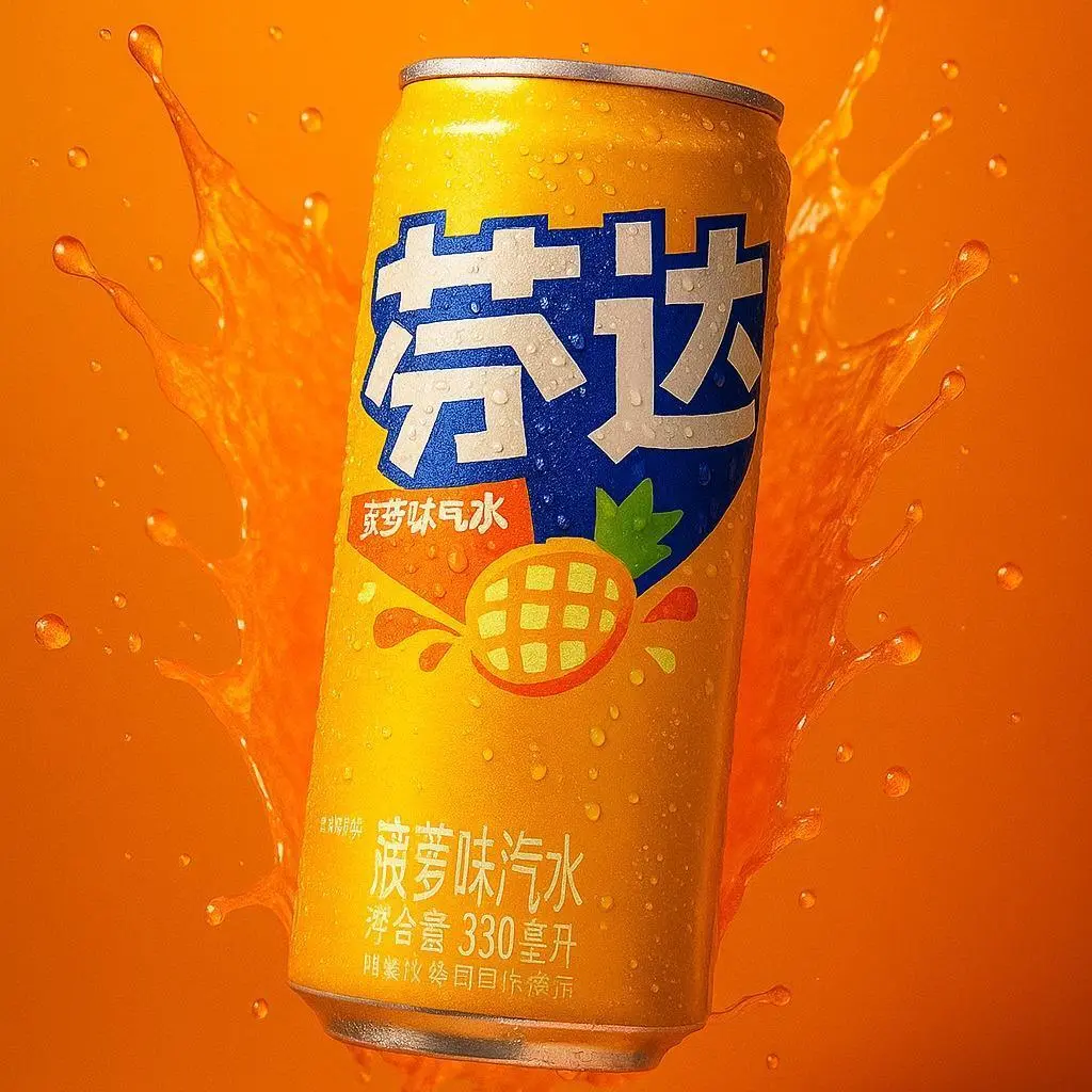 Fanta Pineapple 11.6oz (CHINA)