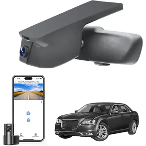 4K Front & 2K Rear 2 Channel HDR Dash Cam, Dual STARVIS 2 IMX678 IMX675, Custom Fit for Chrysler 300 & 330C 2015-2023 (Model A), S Touring Touring L Base etc, 5GHz WiFi, GPS, 128GB Card